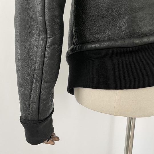 RICK OWENS - RICK OWENS Lamb Shearling Jacket - AVVIIVVA.COM
