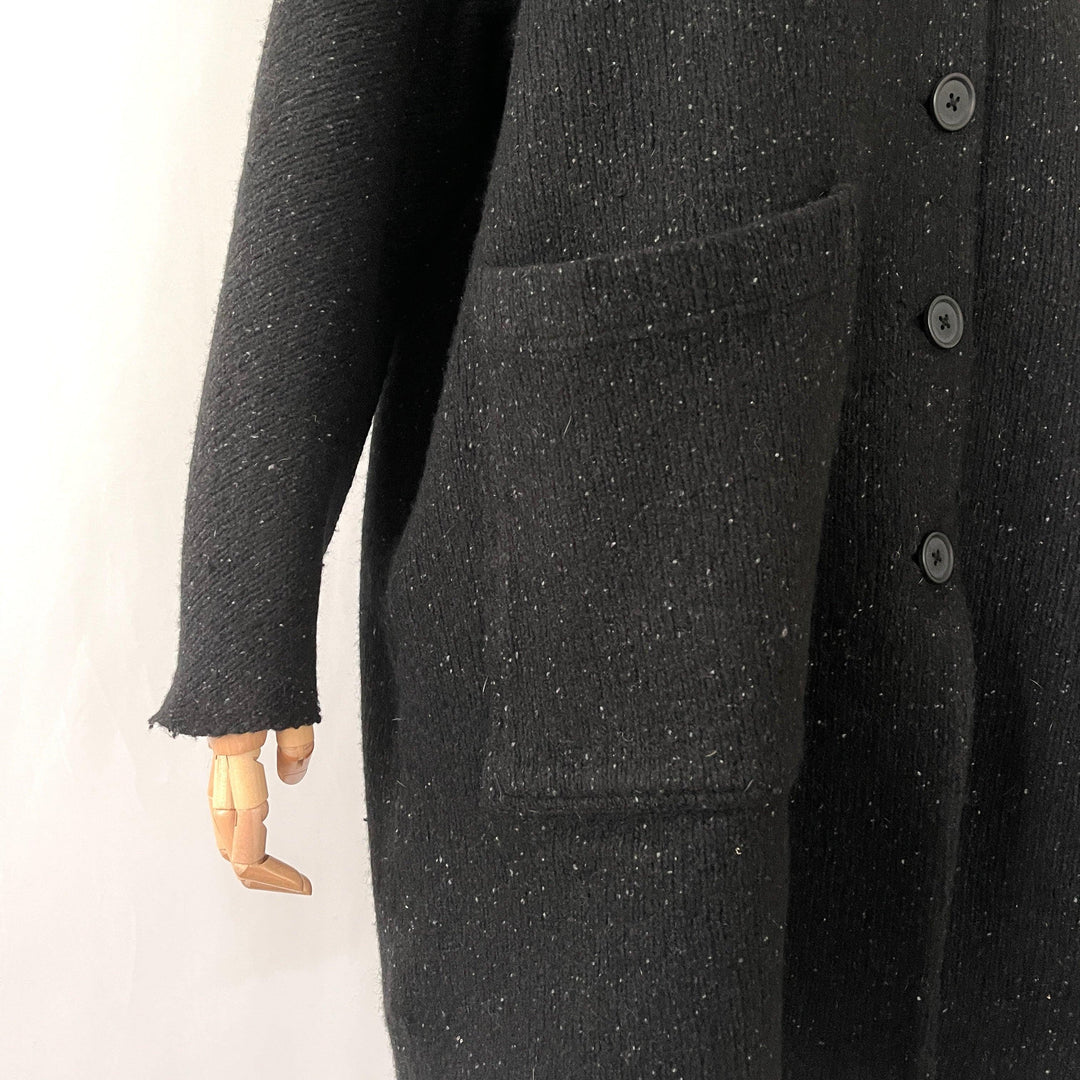 RUNDHOLZ - RUNDHOLZ Asymmetric Wool Coat - AVVIIVVA.COM