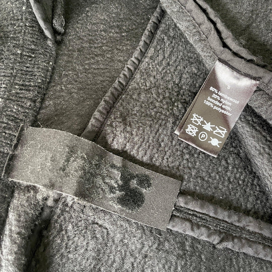 RUNDHOLZ - RUNDHOLZ Asymmetric Wool Coat - AVVIIVVA.COM