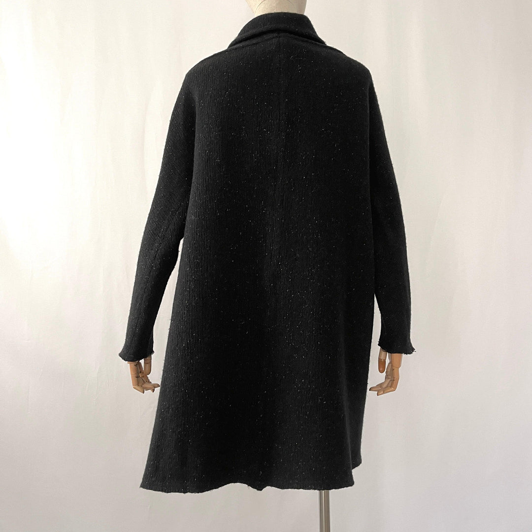 RUNDHOLZ - RUNDHOLZ Asymmetric Wool Coat - AVVIIVVA.COM