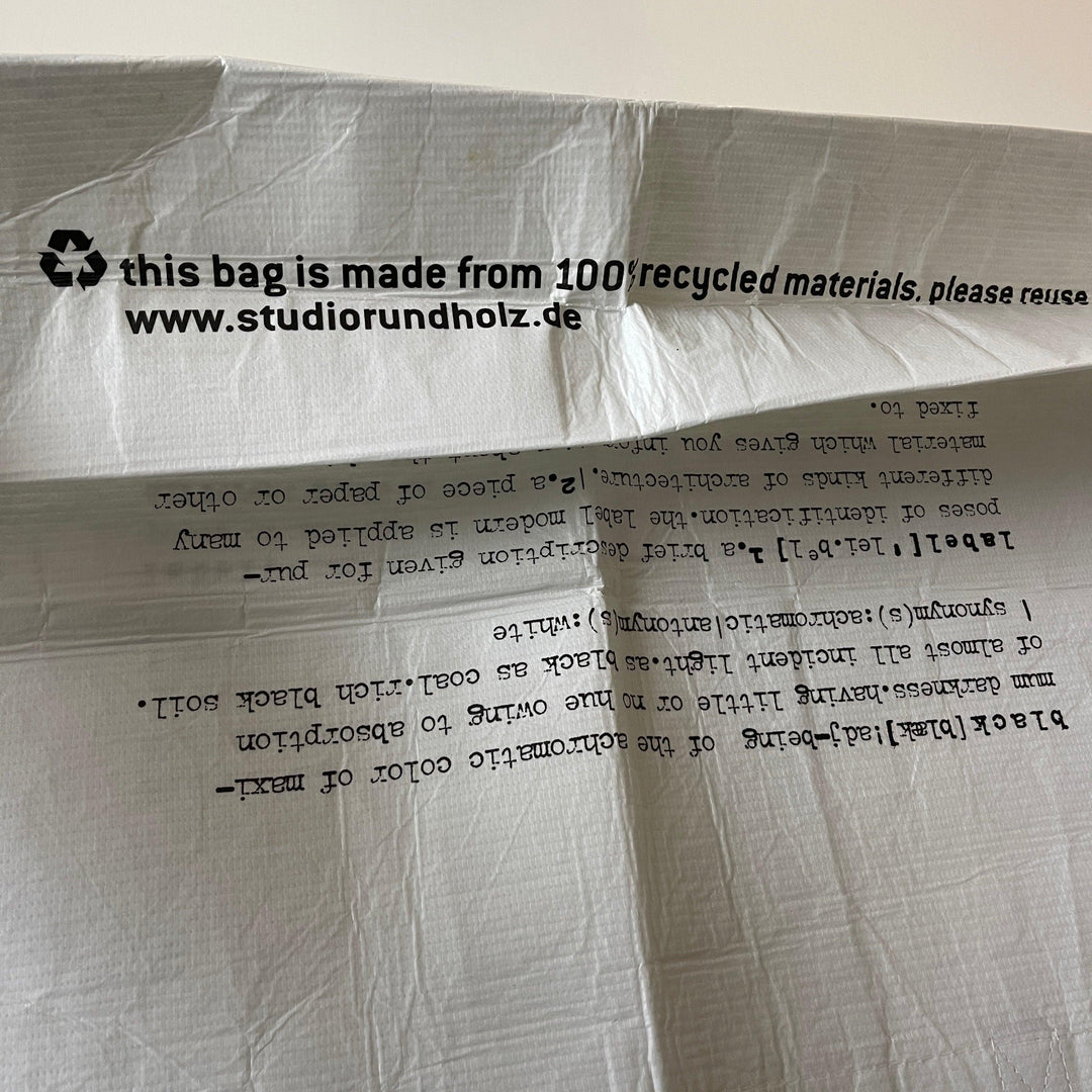 RUNDHOLZ - RUNDHOLZ Big Shopper Bag - AVVIIVVA.COM