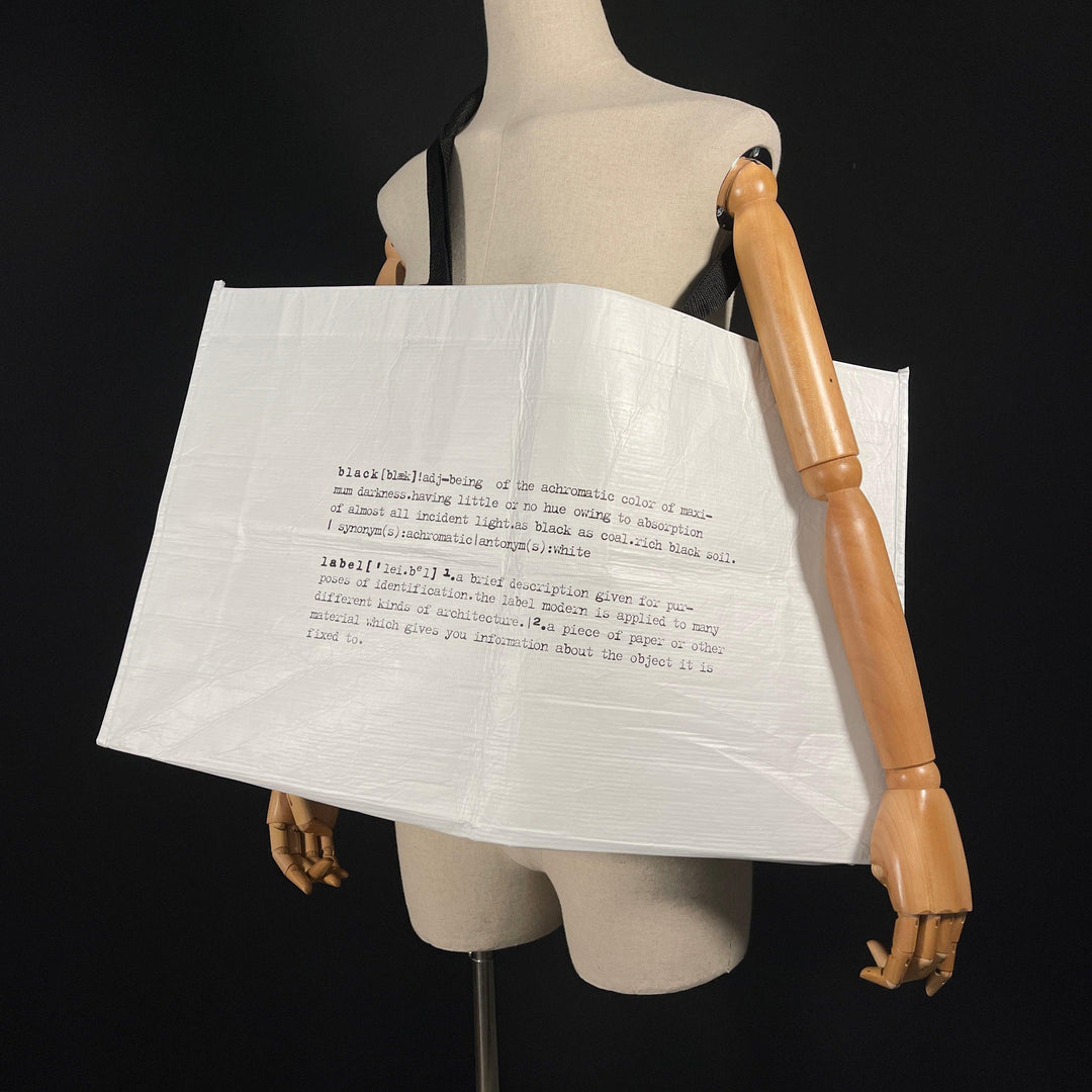 RUNDHOLZ - RUNDHOLZ Big Shopper Bag - AVVIIVVA.COM