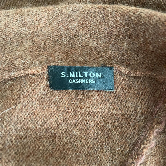 S.MILTON - S.MILTON Cashmere Scarf - AVVIIVVA.COM