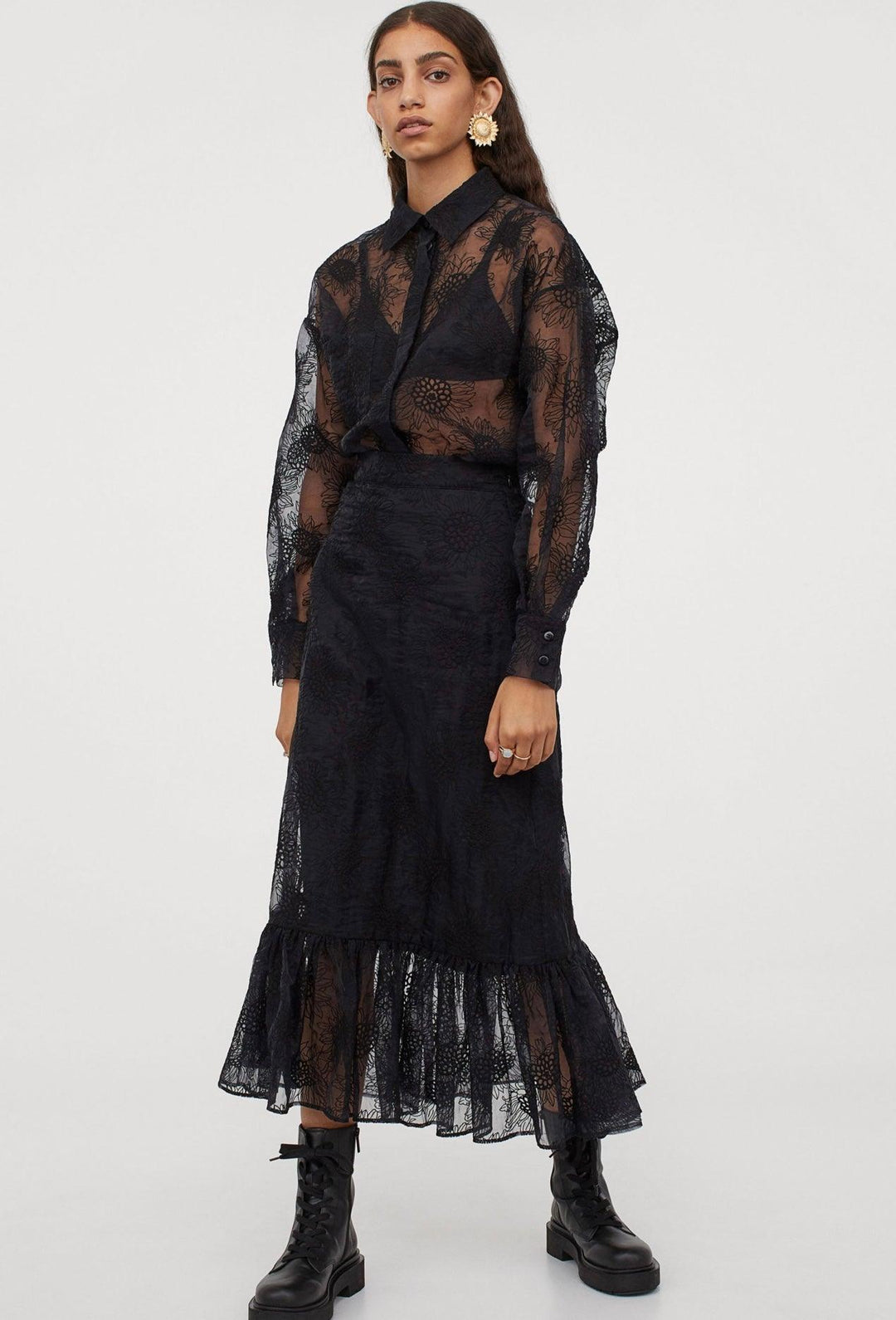 SANDRA MANSOUR x H&M - SANDRA MANSOUR x H&M Skirt - AVVIIVVA.COM