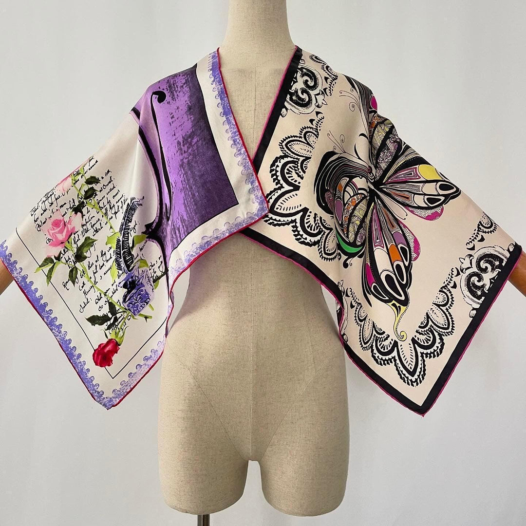 SET OF 2 - SET OF 2 Silk Scarves - AVVIIVVA.COM