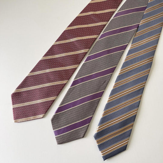 SET OF SILK TIES - SET OF SILK TIES - AVVIIVVA.COM