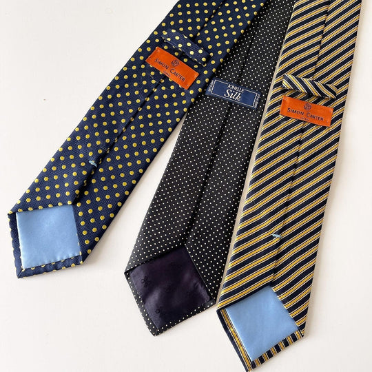 TIE - SET OF SILK TIES - AVVIIVVA.COM