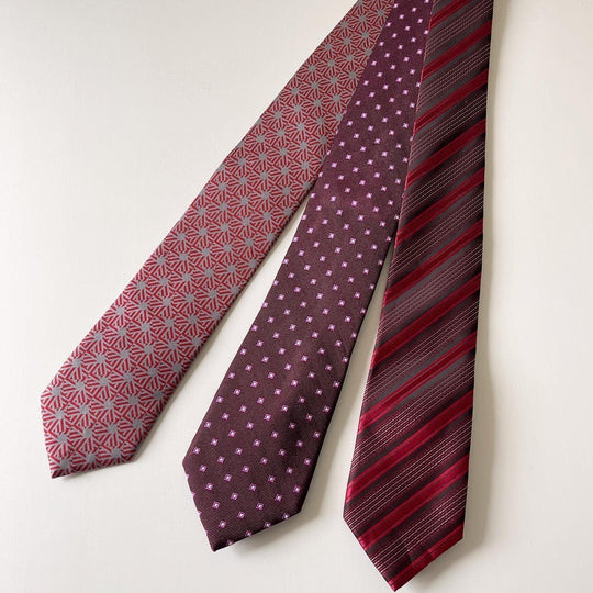 TIE - SET OF THE SILK HAND MADE TIES - AVVIIVVA.COM