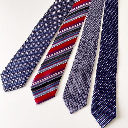 TIE - SET OF THE SILK HAND MADE TIES - AVVIIVVA.COM
