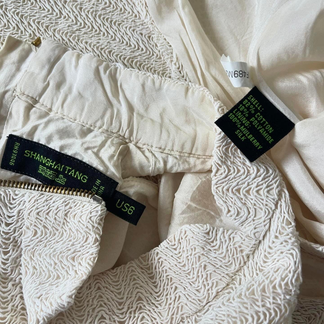 SHANGHAI TANG - SHANGHAI TANG Asymmetric Dress - AVVIIVVA.COM