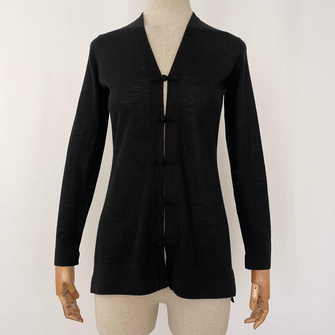 SHANGHAI TANG - SHANGHAI TANG New Cashmere Cardigan - AVVIIVVA.COM