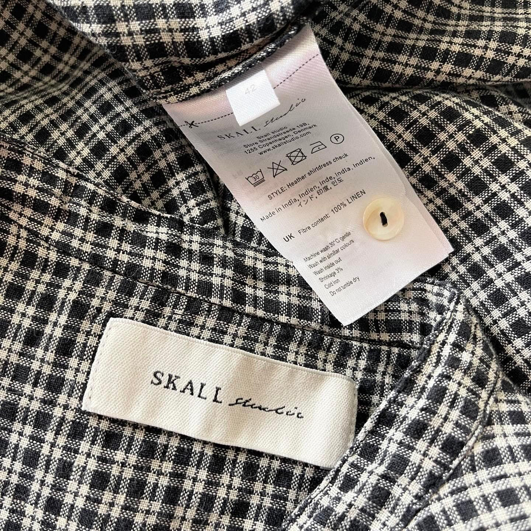 SKALL STUDIO - SKALL STUDIO Linen Dress - AVVIIVVA.COM