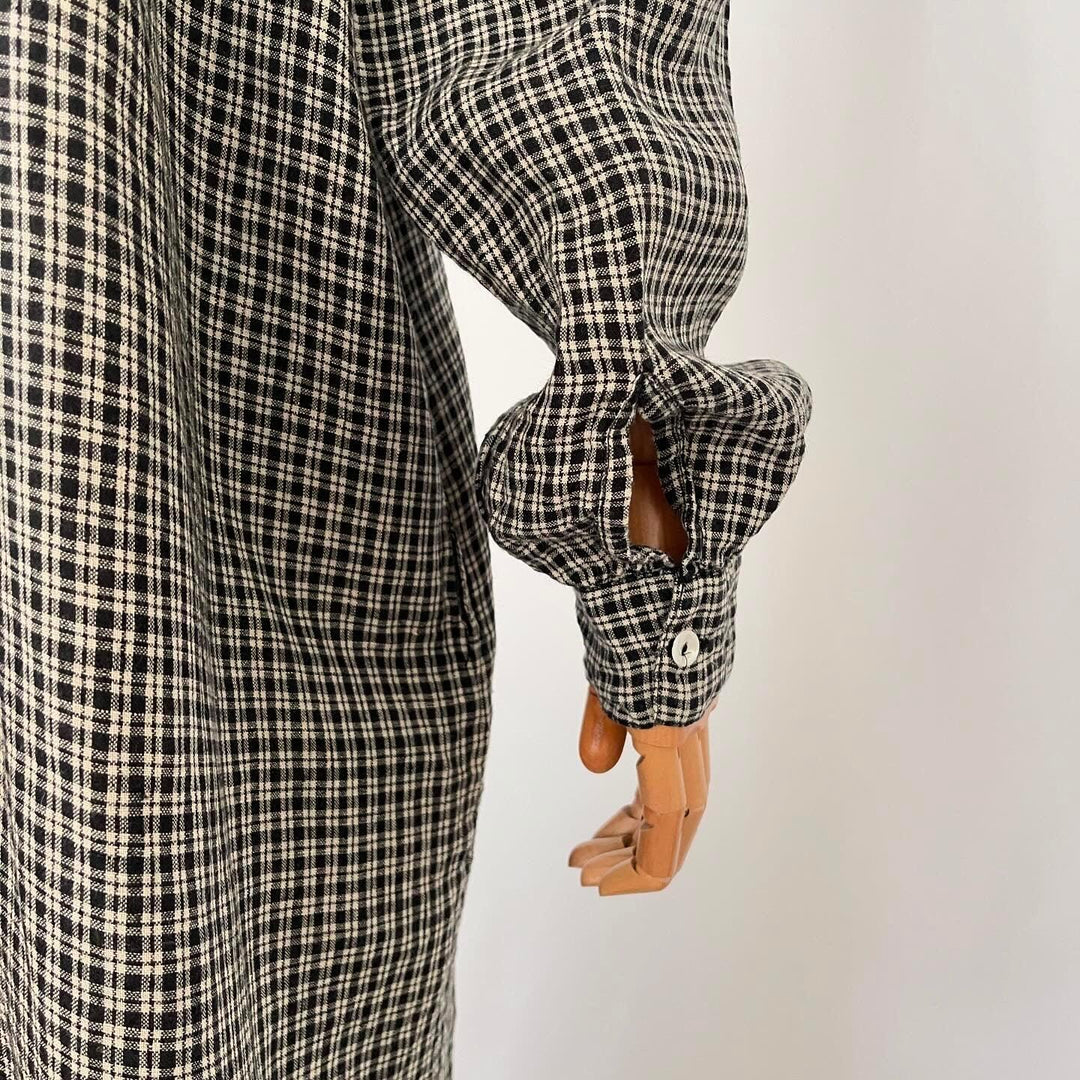 SKALL STUDIO - SKALL STUDIO Linen Dress - AVVIIVVA.COM