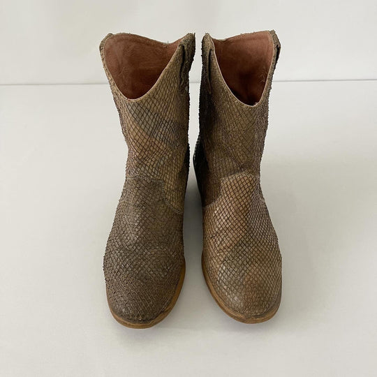 SNAKE LEATHER - SNAKE LEATHER Boots - AVVIIVVA.COM