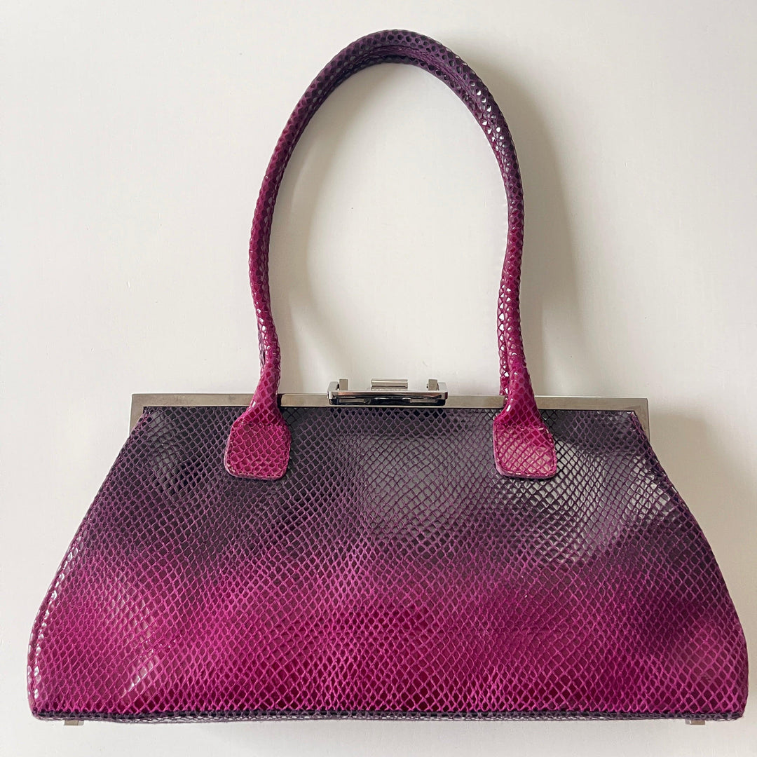 STUART WEITZMAN - STUART WEITZMAN Python Leather Bag - AVVIIVVA.COM