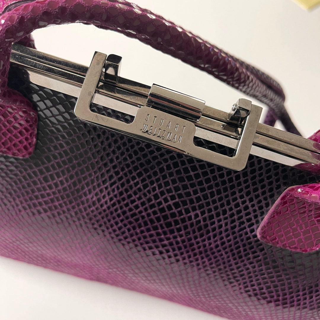 STUART WEITZMAN - STUART WEITZMAN Python Leather Bag - AVVIIVVA.COM