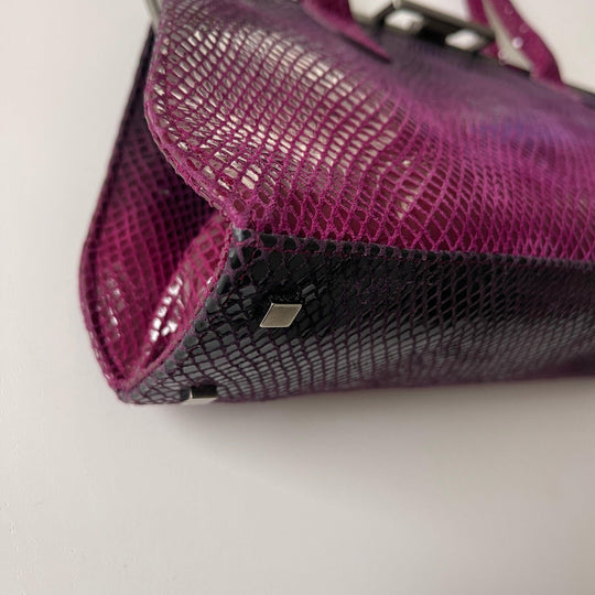 STUART WEITZMAN - STUART WEITZMAN Python Leather Bag - AVVIIVVA.COM