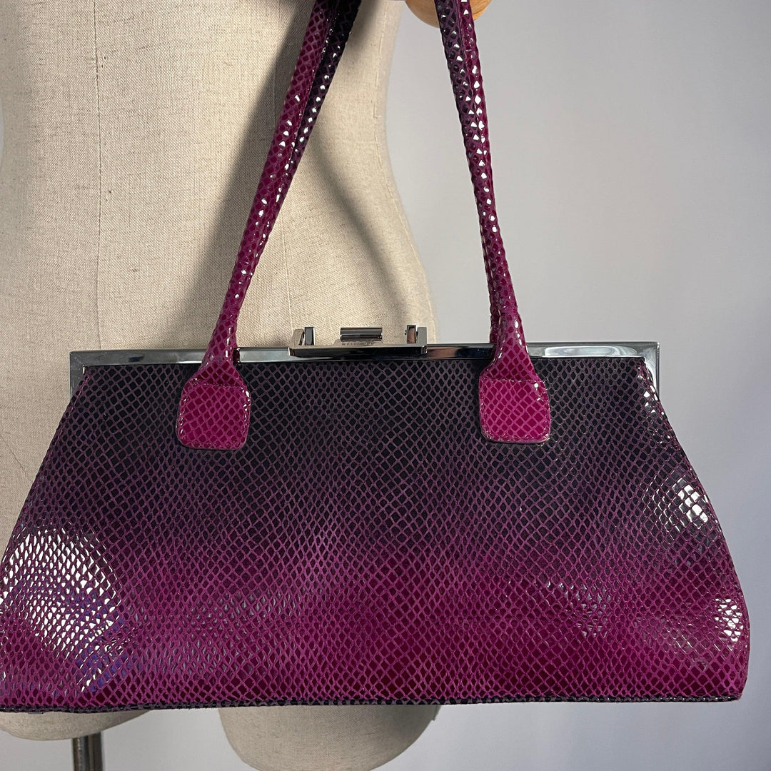 STUART WEITZMAN - STUART WEITZMAN Python Leather Bag - AVVIIVVA.COM