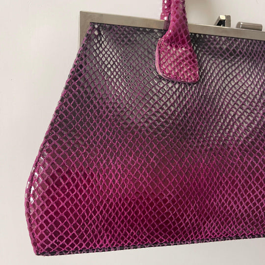 STUART WEITZMAN - STUART WEITZMAN Python Leather Bag - AVVIIVVA.COM