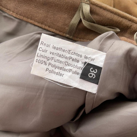 VINTAGE - TRADITIONAL AUSTRIAN Vintage Leather Pants - AVVIIVVA.COM