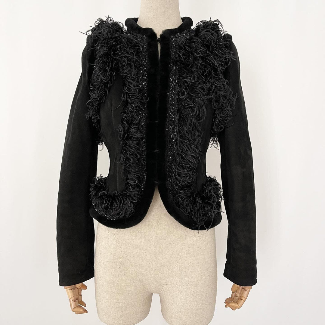 VALENTINO - VALENTINO Lamb Skin Jacket - AVVIIVVA.COM
