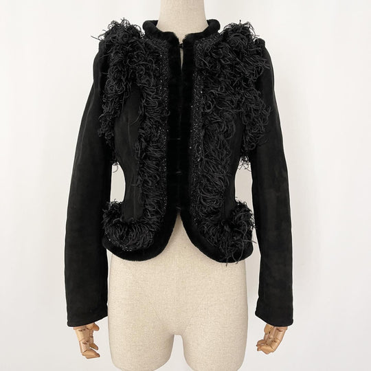 VALENTINO - VALENTINO Lamb Skin Jacket - AVVIIVVA.COM