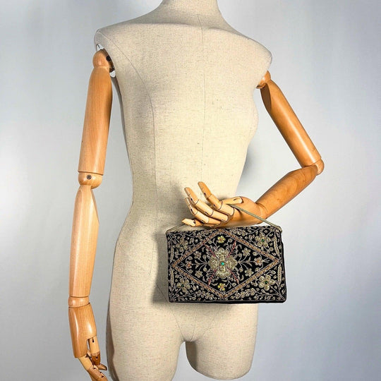 VINTAGE - VINTAGE Unique Hand Made Handbag - AVVIIVVA.COM