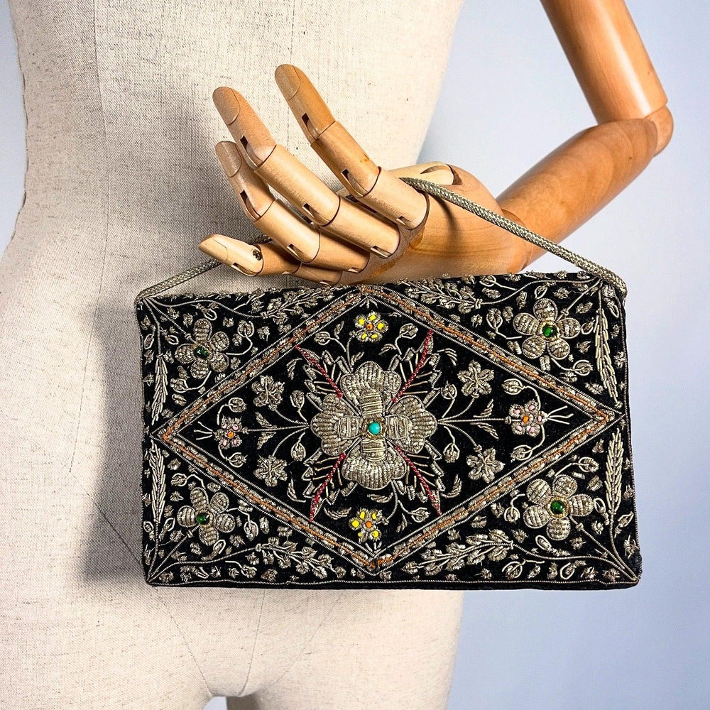 VINTAGE - VINTAGE Unique Hand Made Handbag - AVVIIVVA.COM