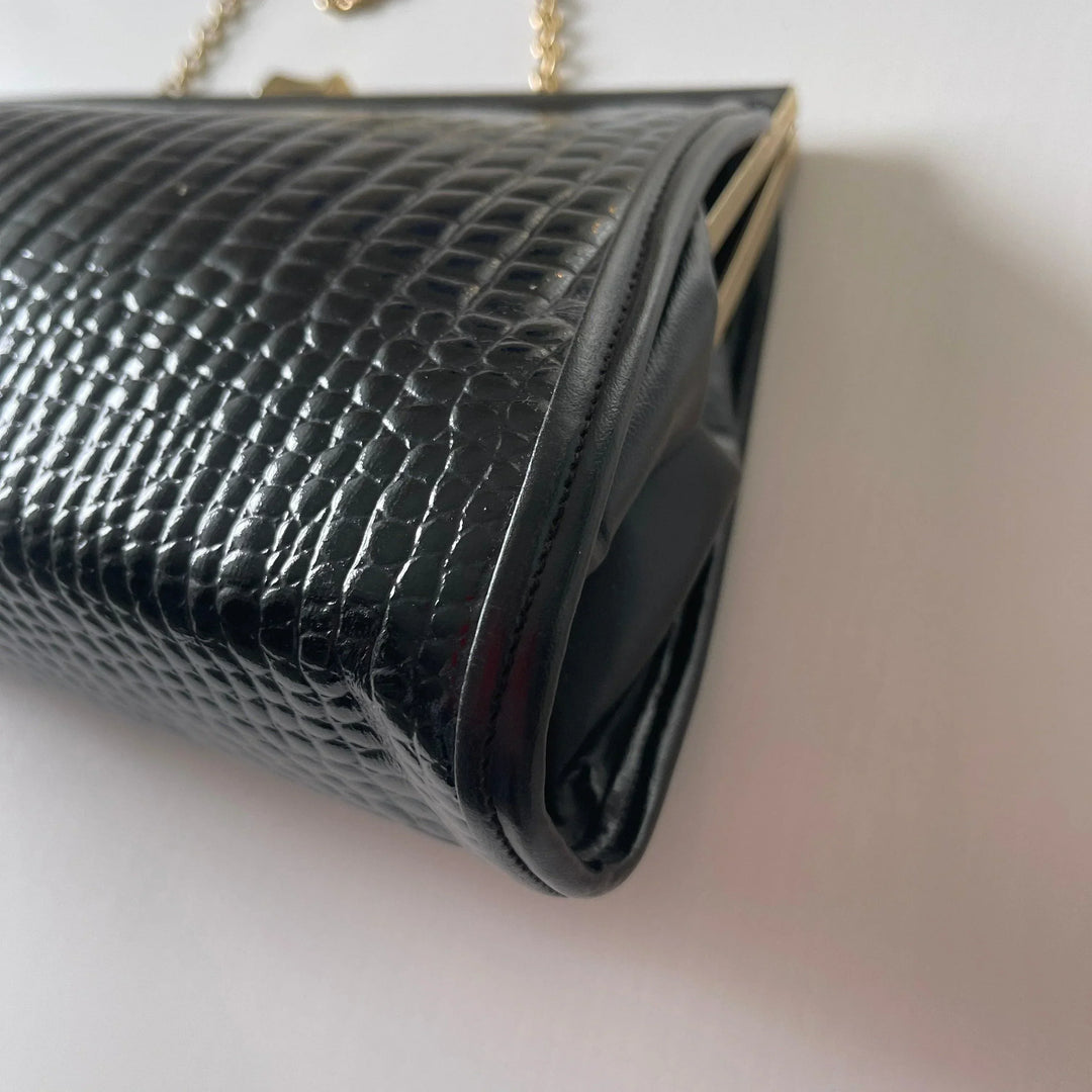 VINTAGE - VINTAGE Vegan Leather Clutch - AVVIIVVA.COM