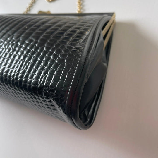 VINTAGE - VINTAGE Vegan Leather Clutch - AVVIIVVA.COM