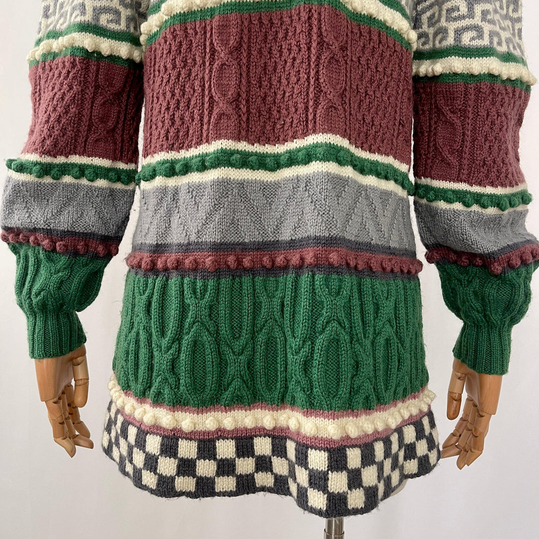 WOLKENSTRICKER - WOLKENSTRICKER Handwoven Embroided Cardigan - AVVIIVVA.COM