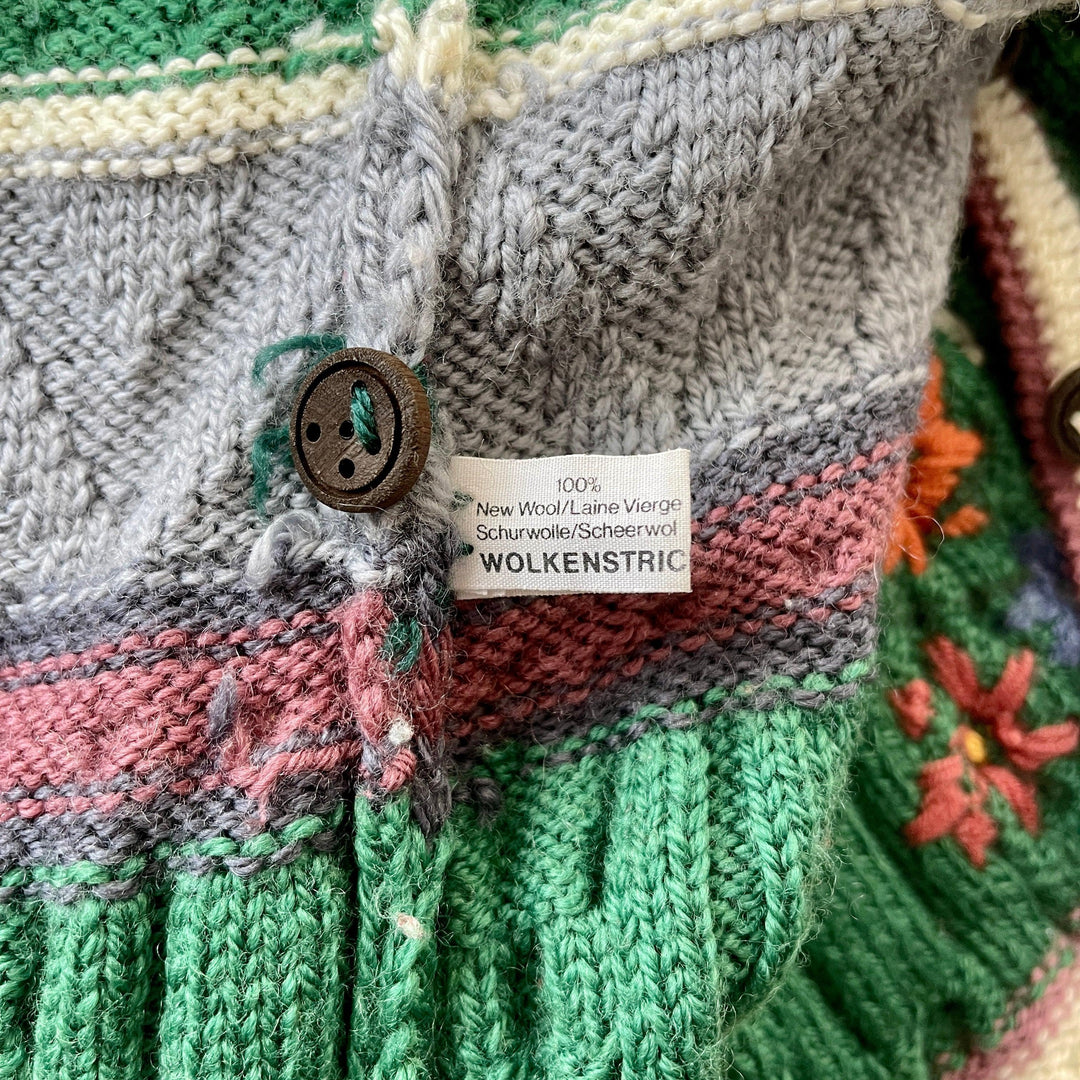 WOLKENSTRICKER - WOLKENSTRICKER Handwoven Embroided Cardigan - AVVIIVVA.COM