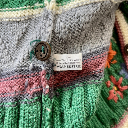 WOLKENSTRICKER - WOLKENSTRICKER Handwoven Embroided Cardigan - AVVIIVVA.COM