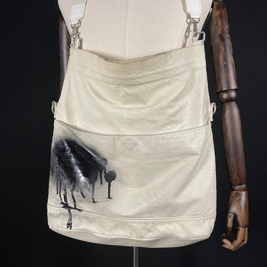 YOHJI YAMAMOTO - YOHJI YAMAMOTO Leather Bag Y's - AVVIIVVA.COM