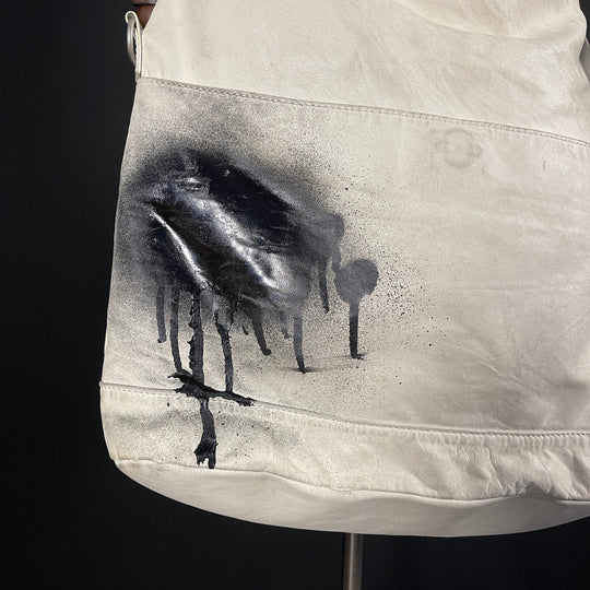 YOHJI YAMAMOTO - YOHJI YAMAMOTO Leather Bag Y's - AVVIIVVA.COM