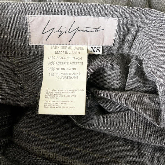 YOHJI YAMAMOTO - YOHJI YAMAMOTO Vintage Skirt - AVVIIVVA.COM