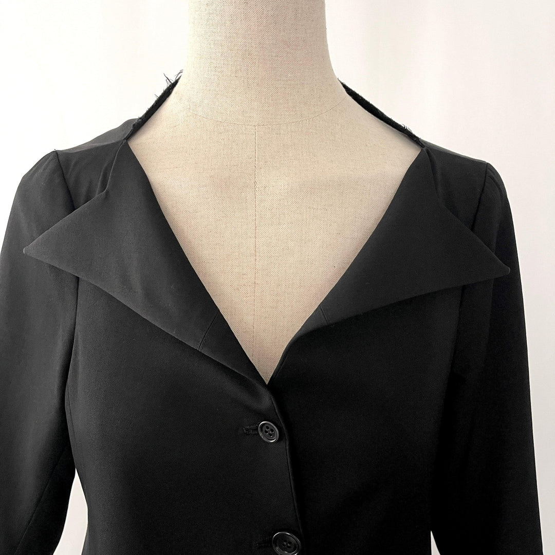 YOHJI YAMAMOTO - YOHJI YAMAMOTO Wool Jacket - AVVIIVVA.COM