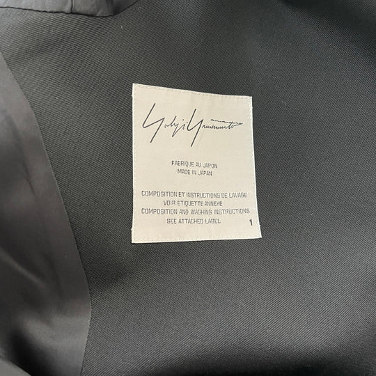 YOHJI YAMAMOTO - YOHJI YAMAMOTO Wool Jacket - AVVIIVVA.COM