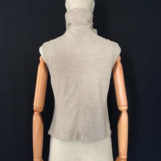 RICK OWENS - RICK OWENS Leather vest - AVVIIVVA.COM